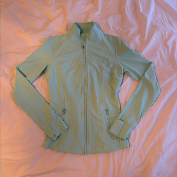 lululemon athletica Jackets & Blazers - lululemon athletica Mint Green Full-Zip Jacket